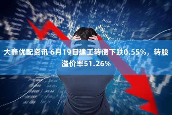 大鑫优配资讯 6月19日建工转债下跌0.55%，转股溢价率51.26%