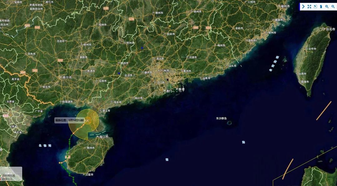 浩鼎中心 台风“蝴蝶”二次登陆！此地发布112个预警：局地特大暴雨！何时影响上海？