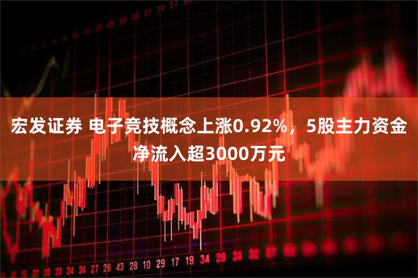 宏发证券 电子竞技概念上涨0.92%，5股主力资金净流入超3000万元